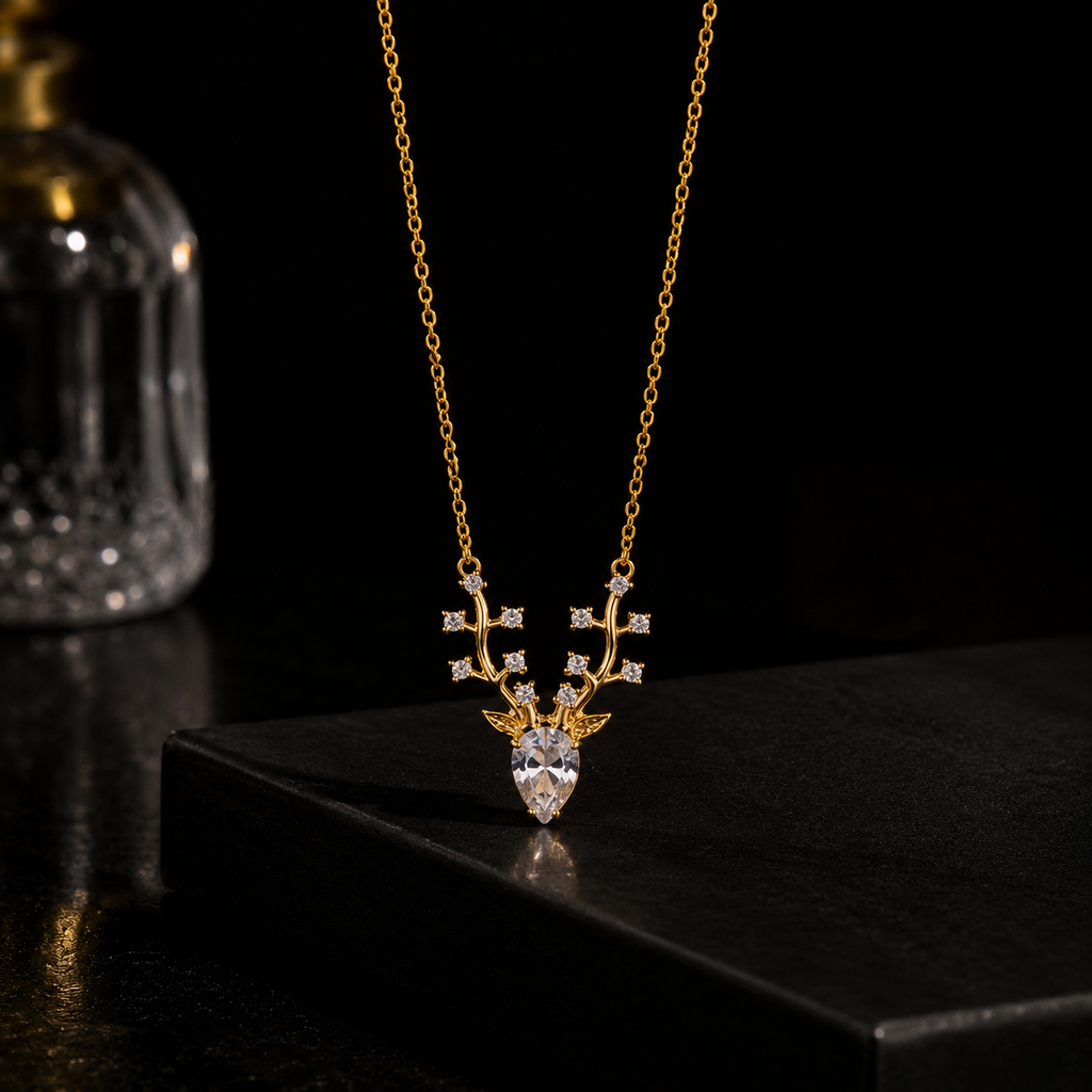 Celestial Bloom Crystal Necklace
