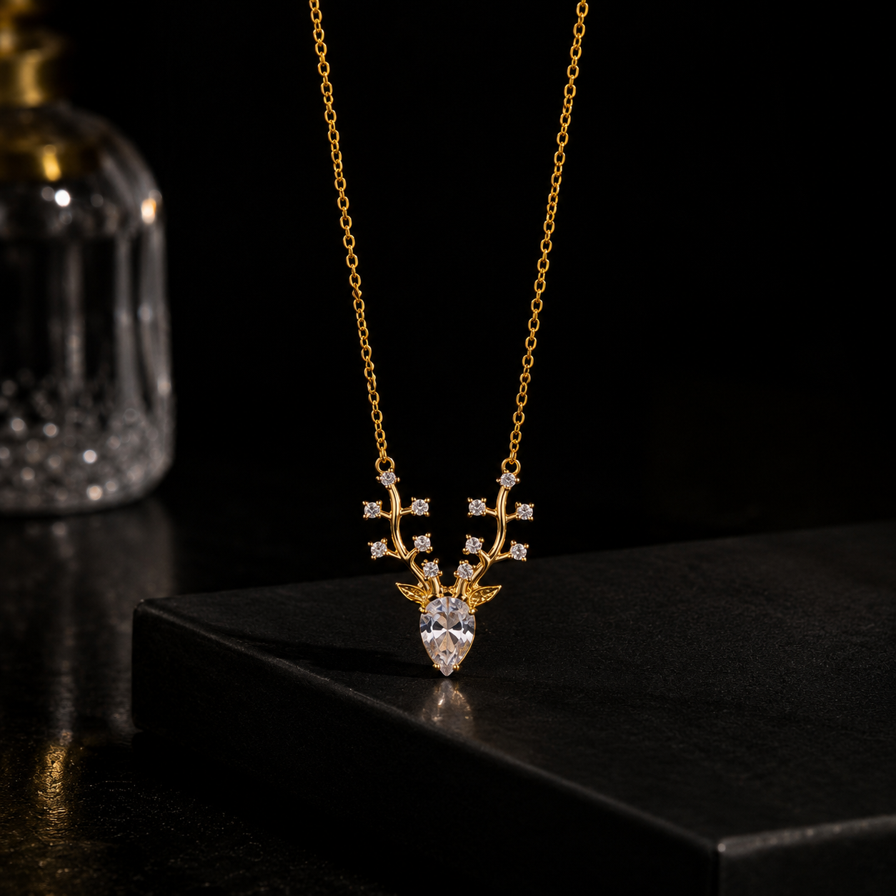 Celestial Bloom Crystal Necklace