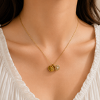 Hidden Pearl Shell Necklace
